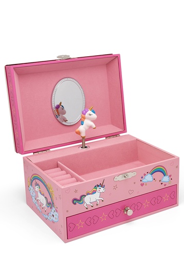 [AC368BR] Juwelen Muziekdoosje Unicorn