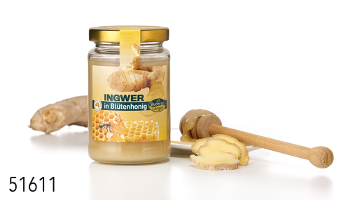 Verdeel Gewend Afscheid Honing met gember 250 gram - Thelene
